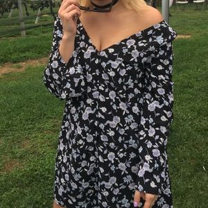 Glamorous off the shoulder dress
